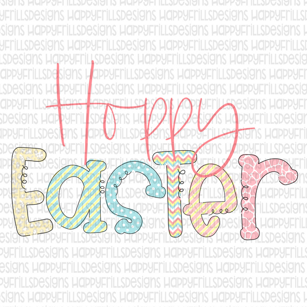 Doodle Hoppy Easter