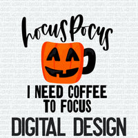 I need coffee to focus digital design