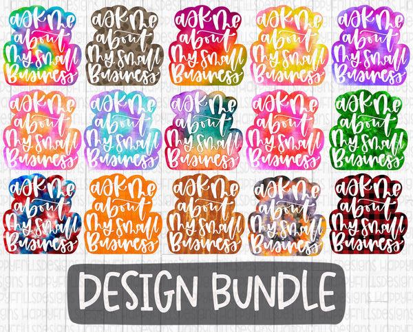 Ask Me About my Small Business Bundle Set