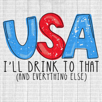 USA I’ll drink to that!