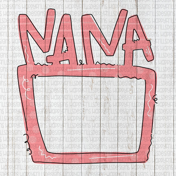 Nana Doodle Frame